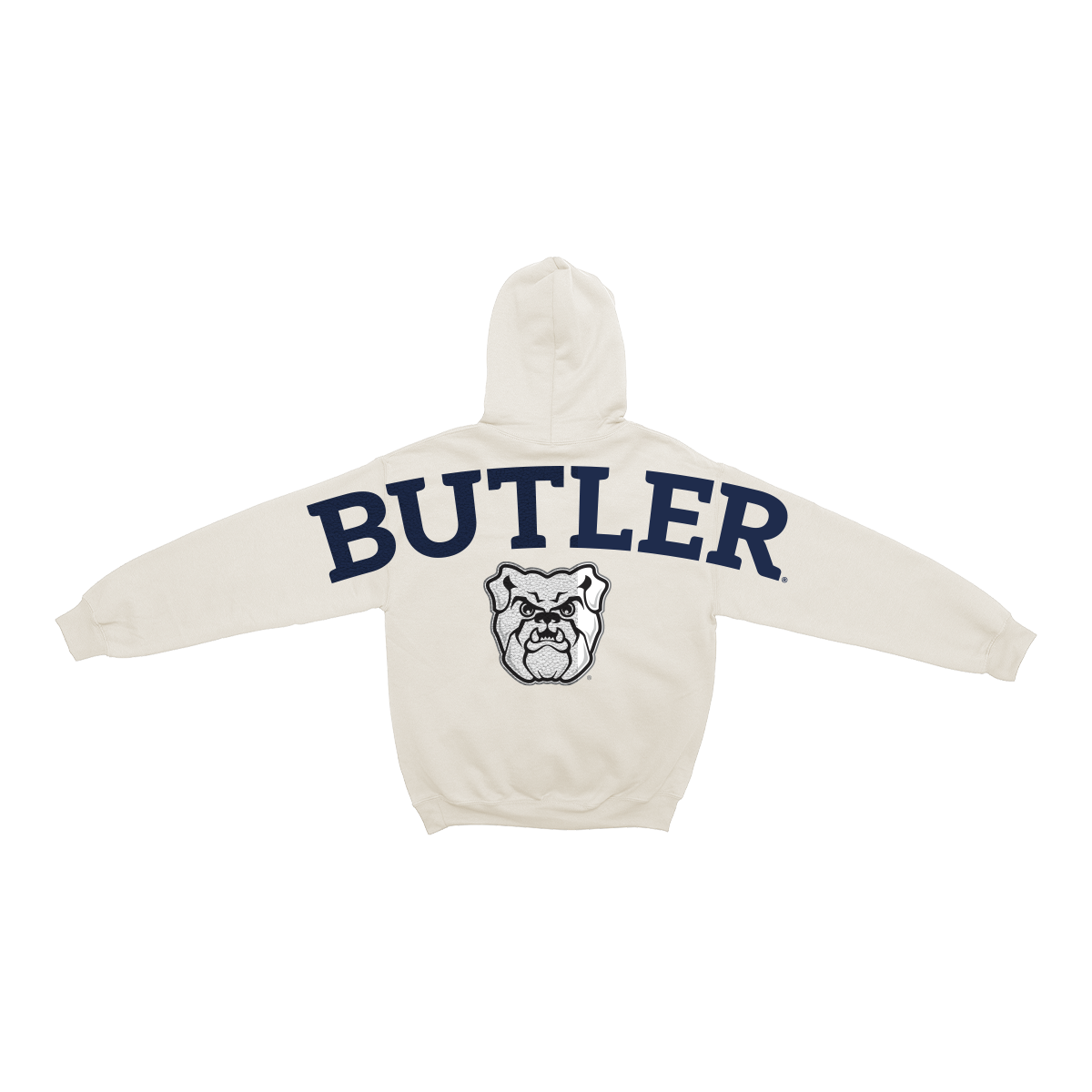 Butler Bulldogs Bone Chenille Pullover Hoodie