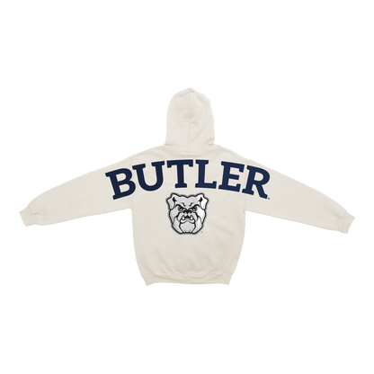 Butler Bulldogs Bone Chenille Pullover Hoodie