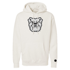Sudadera con capucha de chenilla con diseño de hueso de los Butler Bulldogs