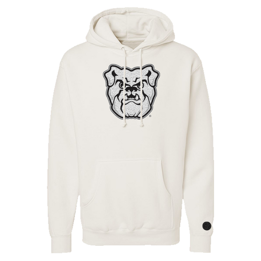Butler Bulldogs Bone Chenille Pullover Hoodie