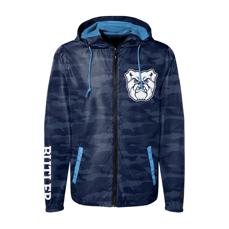 Camouflage Butler Bulldogs Hooded Jacket - Official NCAA Licensed Collegiate Apparel