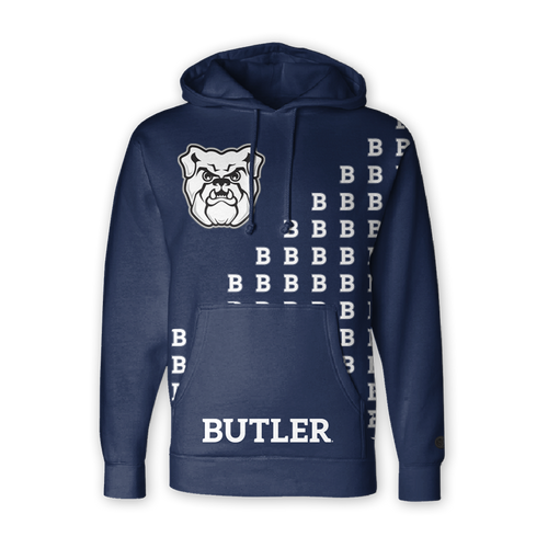Navy Butler Bulldogs Hoodie - Official NCAA Licensed Collegiate Apparel
