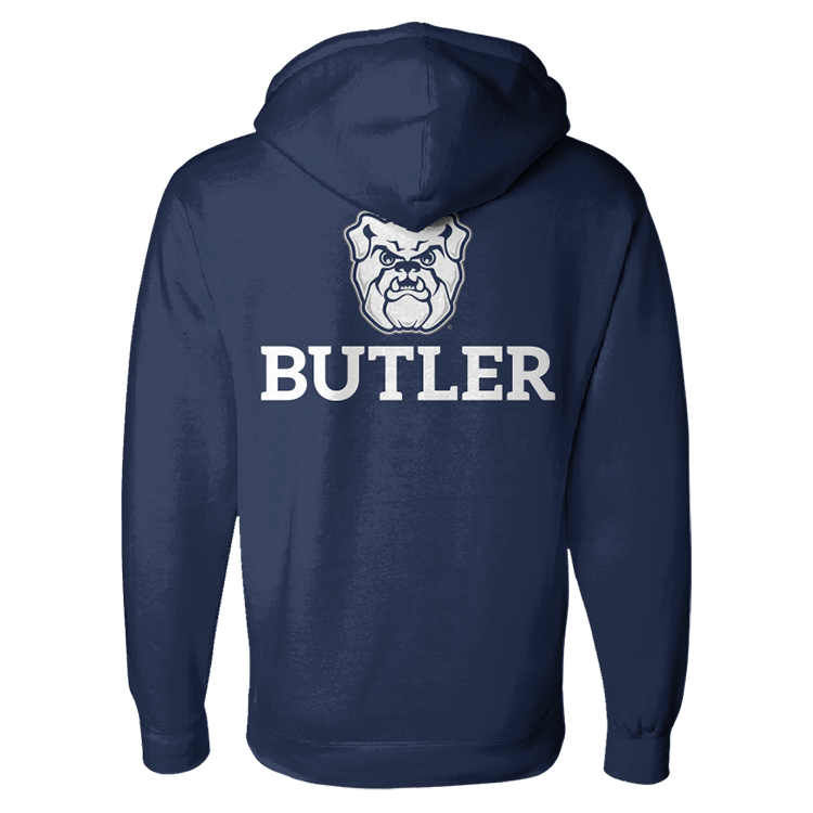 Sudadera con capucha descolorida de los Butler Bulldogs