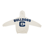 The Citadel Bulldogs Bone Chenille Pullover Hoodie