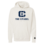 The Citadel Bulldogs Bone Chenille Pullover Hoodie