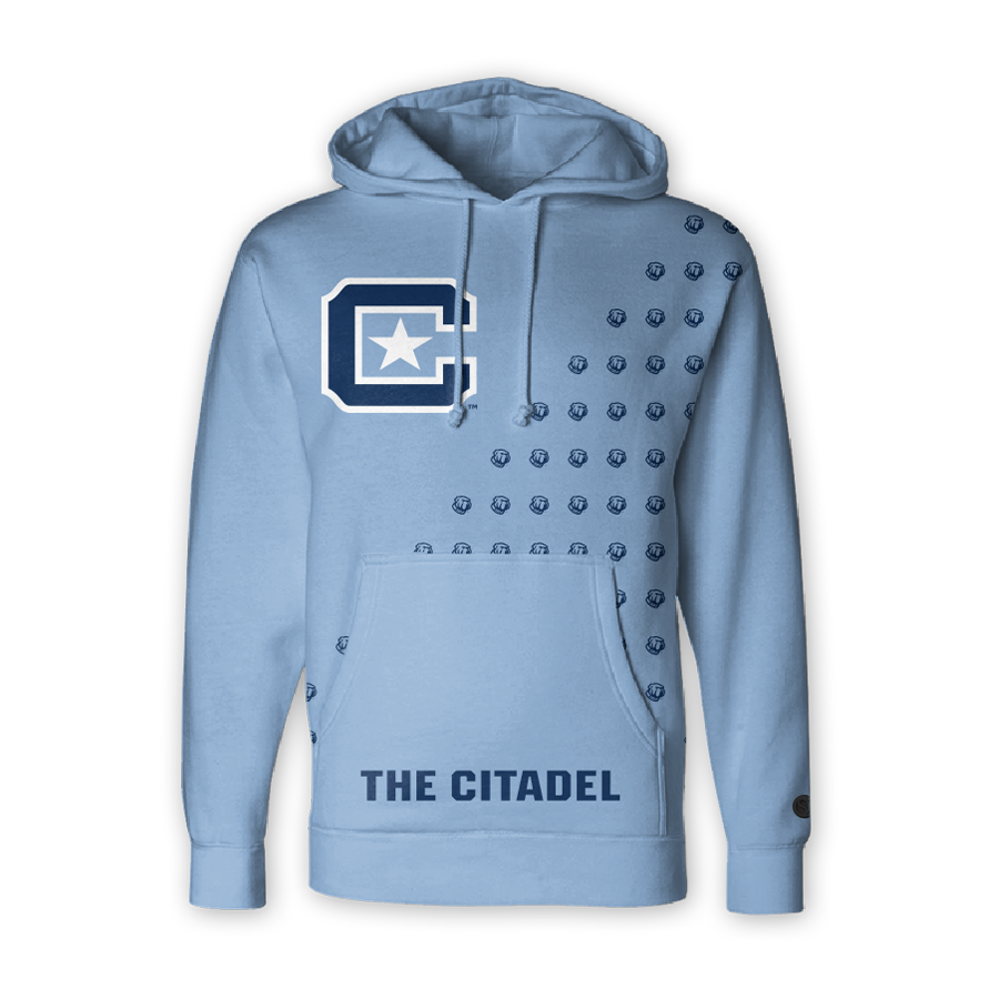 The Citadel Bulldogs Fade Hoodie