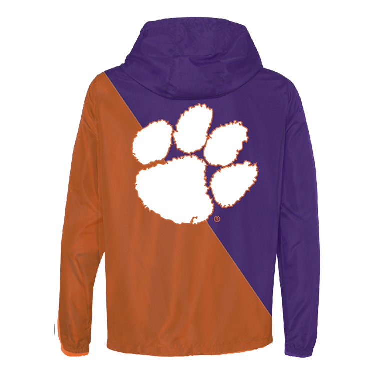 Clemson Tigers Two Tone Windbreaker
