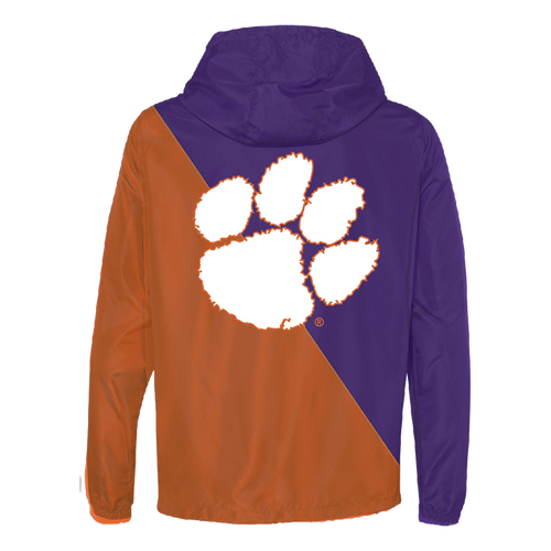 Clemson Tigers Two Tone Windbreaker