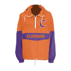 Orange Clemson Tigers Windbreaker - Official NCAA Licensed Collegiate Apparel