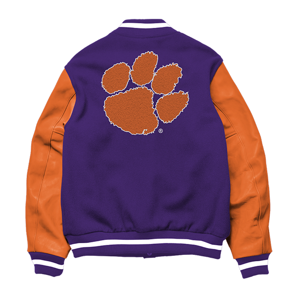 Chaqueta universitaria de los Clemson Tigers