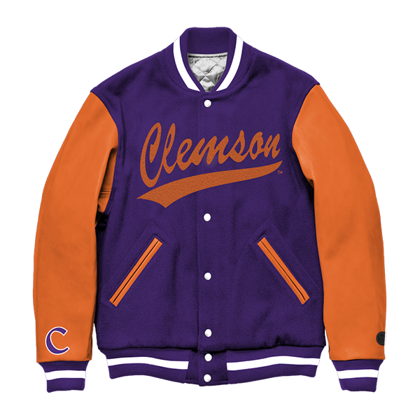 Chaqueta universitaria de los Clemson Tigers