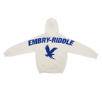 Embry-Riddle Aeronautical University Eagles Bone Chenille Pullover Hoodie