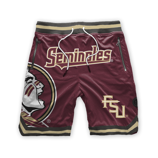 Florida State Seminoles Poly Mesh Shorts