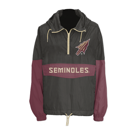 Florida State Seminoles Retro Pullover Windbreaker