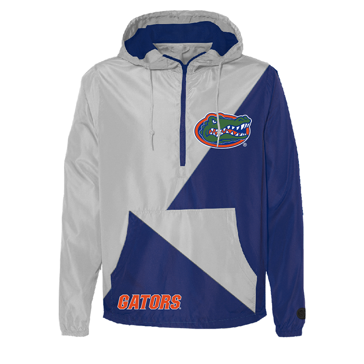 Blue; white Florida Gators Windbreaker - Official NCAA Licensed Collegiate Apparel
