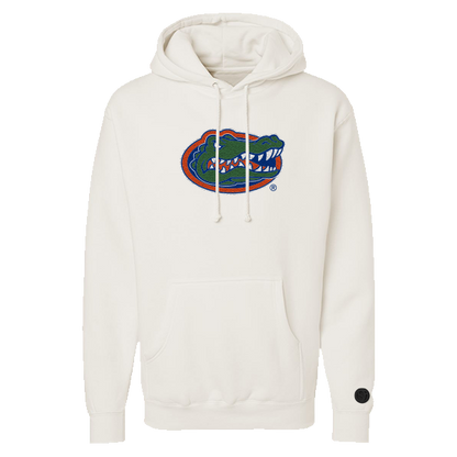 Florida Gators Bone Chenille Pullover Hoodie
