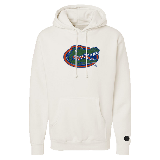 Florida Gators Bone Chenille Pullover Hoodie