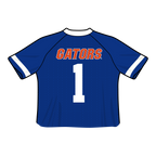 Camiseta de fútbol recortada de los Florida Gators