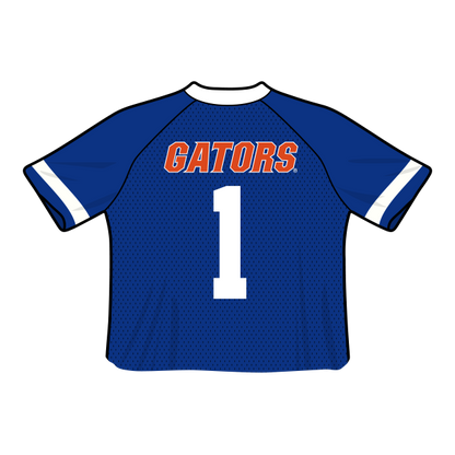 Florida Gators Fashion Cropped Football Jersey