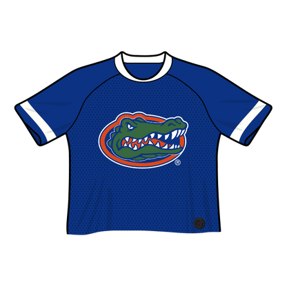 Florida Gators Fashion Cropped Football Jersey