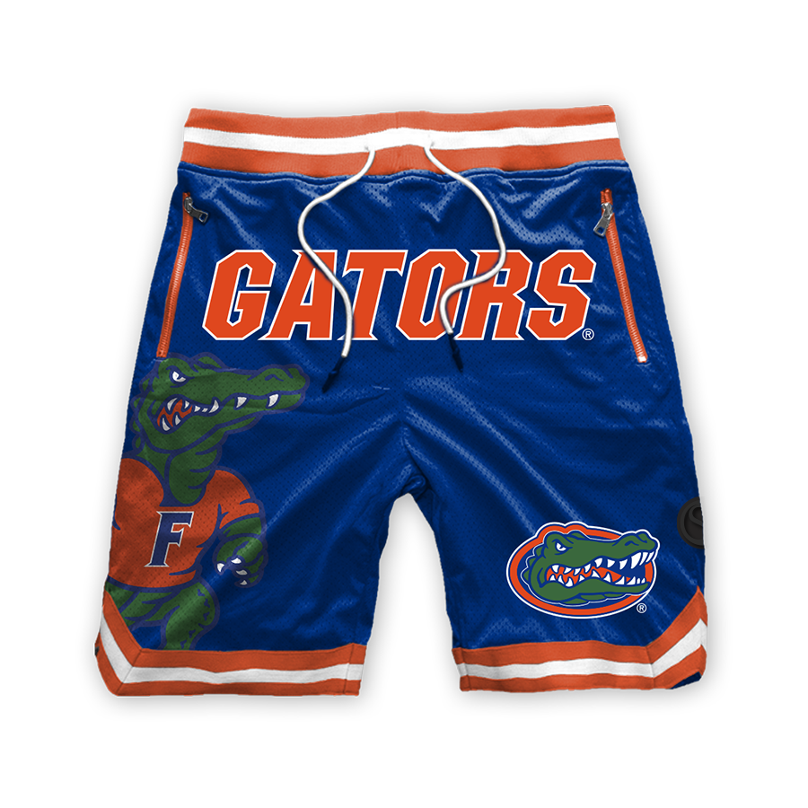 Blue Florida Gators Mesh Shorts - Official NCAA Licensed Collegiate Apparel