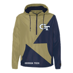 Chaqueta cortavientos bicolor de los Georgia Tech Yellow Jackets
