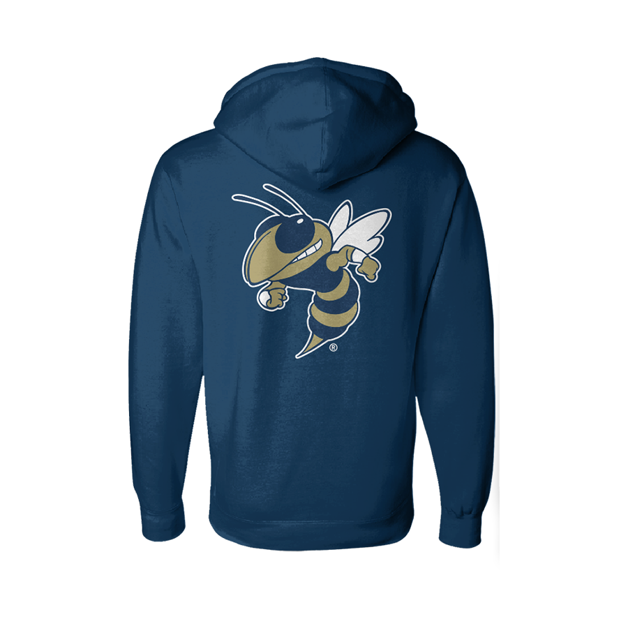 Georgia Tech Yellow Jackets Fade Hoodie
