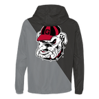 Cortavientos bicolor de los Georgia Bulldogs