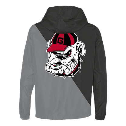 Georgia Bulldogs Two Tone Windbreaker
