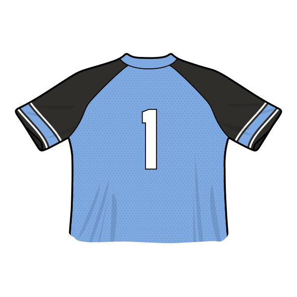 Johns Hopkins Blue Jays Fashion Cropped Football Jersey.