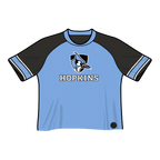 Johns Hopkins Blue Jays Fashion Cropped Football Jersey.