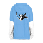 Johns Hopkins Blue Jays Retro Pullover Windbreaker.