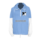 Johns Hopkins Blue Jays Retro Pullover Windbreaker.