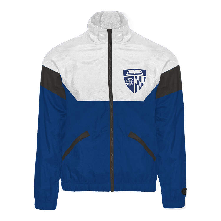 Johns Hopkins Blue Jays Retro Track Jacket.