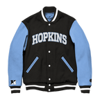 Johns Hopkins Blue Jays Varsity Jacket.
