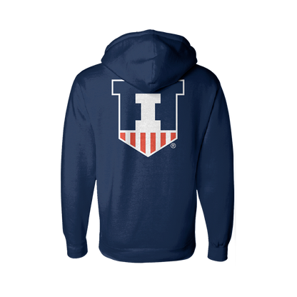Fighting Illini Fade Hoodie