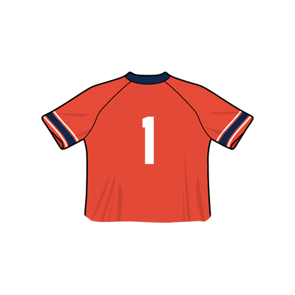 Fighting Illini Fashion Cropped Football Jersey