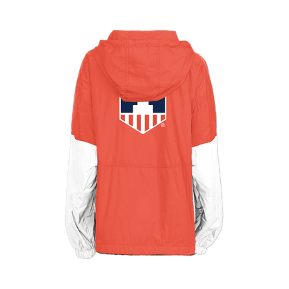 Fighting Illini Retro Pullover Windbreaker