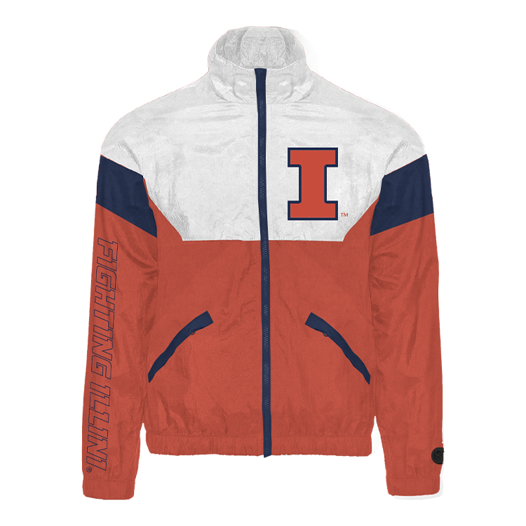 Fighting Illini Retro Track Jacket