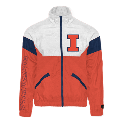 Fighting Illini Retro Track Jacket