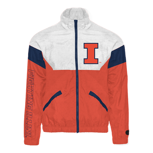 Fighting Illini Retro Track Jacket