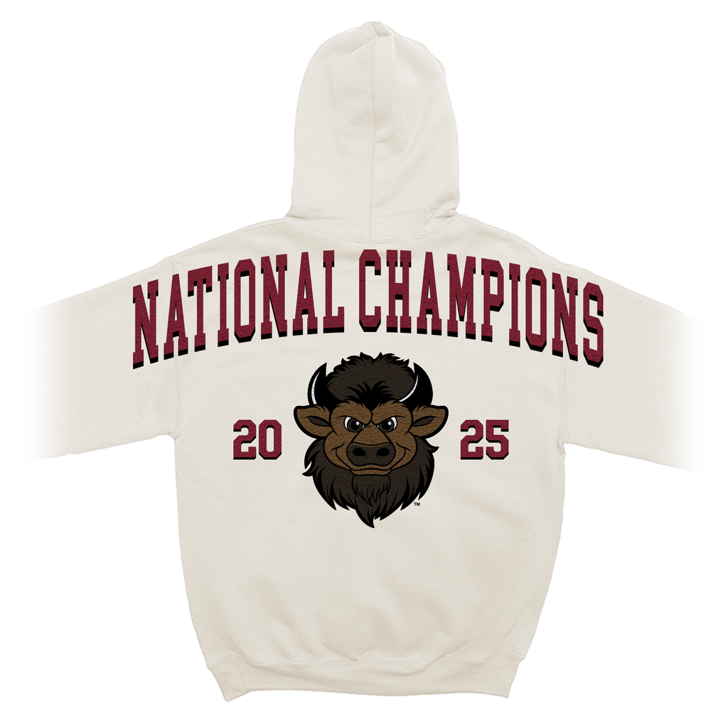Indiana Hoosiers National Champions Bone Mascot Hoodie