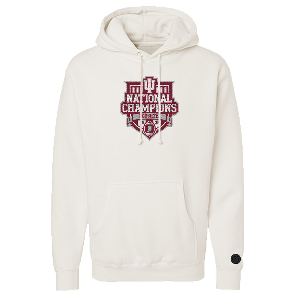 Indiana Hoosiers National Champions Bone Mascot Hoodie