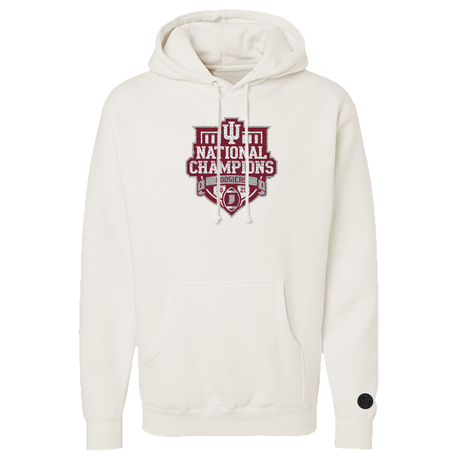 Indiana Hoosiers National Champions Bone Mascot Hoodie