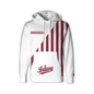 Indiana Hoosiers Fade Hoodie - Candy Stripe