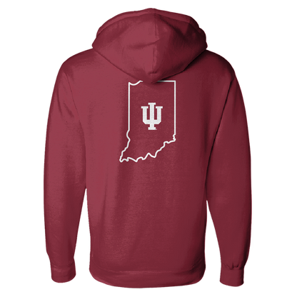 Indiana Hoosiers Fade Hoodie