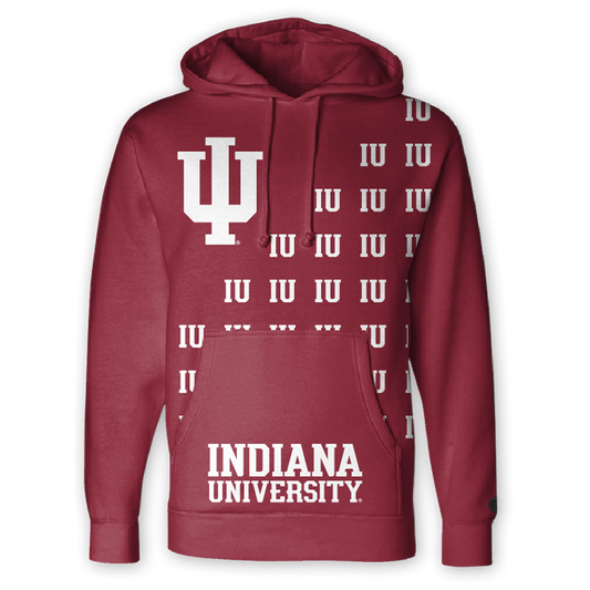 Indiana Hoosiers Fade Hoodie
