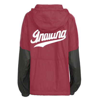 Indiana Hoosiers Retro Pullover Windbreaker - Candy Stripe