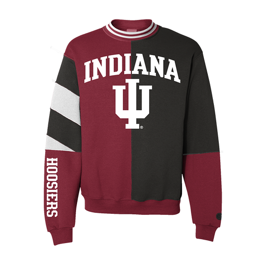 Indiana Hoosiers Split Crewneck