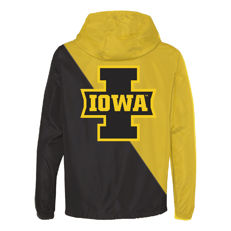 Iowa Hawkeyes Two Tone Windbreaker